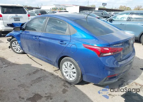 2022 Hyundai Accent Se из США, поврежденный, VIN 3KPC24A68NE179100